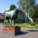 Скульптура Гумбинненского Лося в городе Гусев