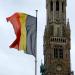 Belfry and Halles in Bruges city