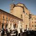 Piazza Galvani in Bologna city