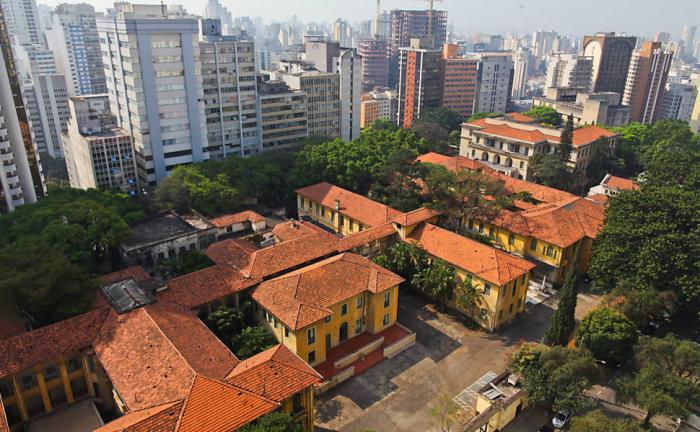 Complexo Cidade Matarazzo em construção São Paulo