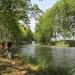 Canal du Midi, 55e bief (bief de Fonsérannes ou Grand Bief), première partie (section 8), d'Argeliers au Pont Pigasse