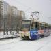 Tram-stop of «Kemsocinbank» in Kemerovo city