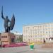 The monument to the Red Guards and partisans in Ussuriysk city
