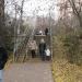 Пешеходный переход через железнодорожные пути Рижского направления в городе Красногорск
