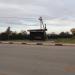 Автобусная остановка в городе Пудость