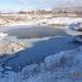 Карьерный пруд в городе Пудость