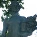 Скульптура физкультурницы в городе Новый Афон