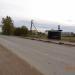 Автобусная остановка в городе Пудость