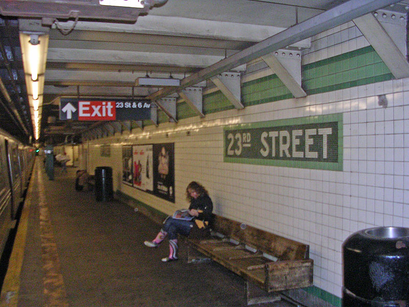 23rd Street Subway Station (F,M,PATH) New York City, New York