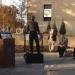 Theodore Roosevelt Statue in Dickinson, North Dakota city