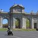 Puerta de Alcalá en la ciudad de Madrid