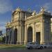 Puerta de Alcalá en la ciudad de Madrid