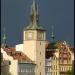 Old Town Water Tower in Prague city