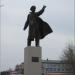 A monument to Vladimir Lenin. in Ussuriysk city
