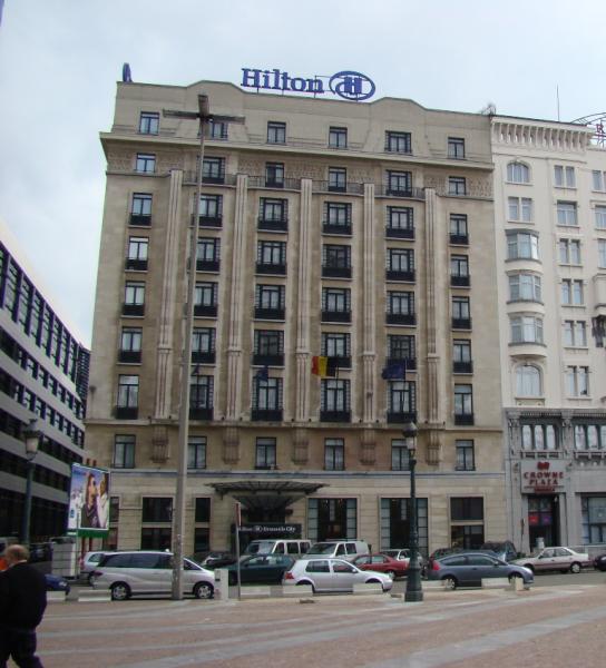 hilton hotel brussels central