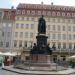 Statue von König Friedrich August II. in Stadt Dresden