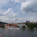 Prague panoramic baloon in Prague city