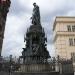 Monument to Emperor Charles IV in Prague city