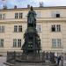 Monument to Emperor Charles IV in Prague city