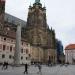 Obelisk in Prague city