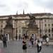 First courtyard in Prague city