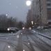 Перекрытый участок дороги в городе Москва