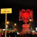 Albanian Eagle in Tirana city