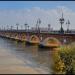 Pierre bridge in Bordeaux city