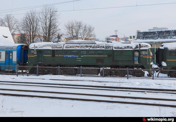 Територія локомотивного депо Тернопіль Львівської залізниці (ТЧ-5) - Тернопіль