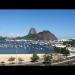 Praia de Botafogo na Rio de Janeiro city