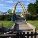 Whalebone Arch in Stanley city