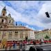 Lesser Town Square in Prague city