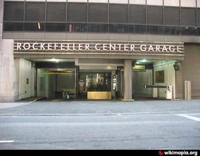 Rockefeller center parking garage 48th street