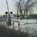 Железнодорожный переезд в городе Красногорск