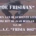De Frisiaan in Leeuwarden / Ljouwert city