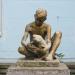 Скульптура «Мальчик с собакой» в городе Тверь