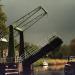 Woudpoortsbrug in Dokkum city