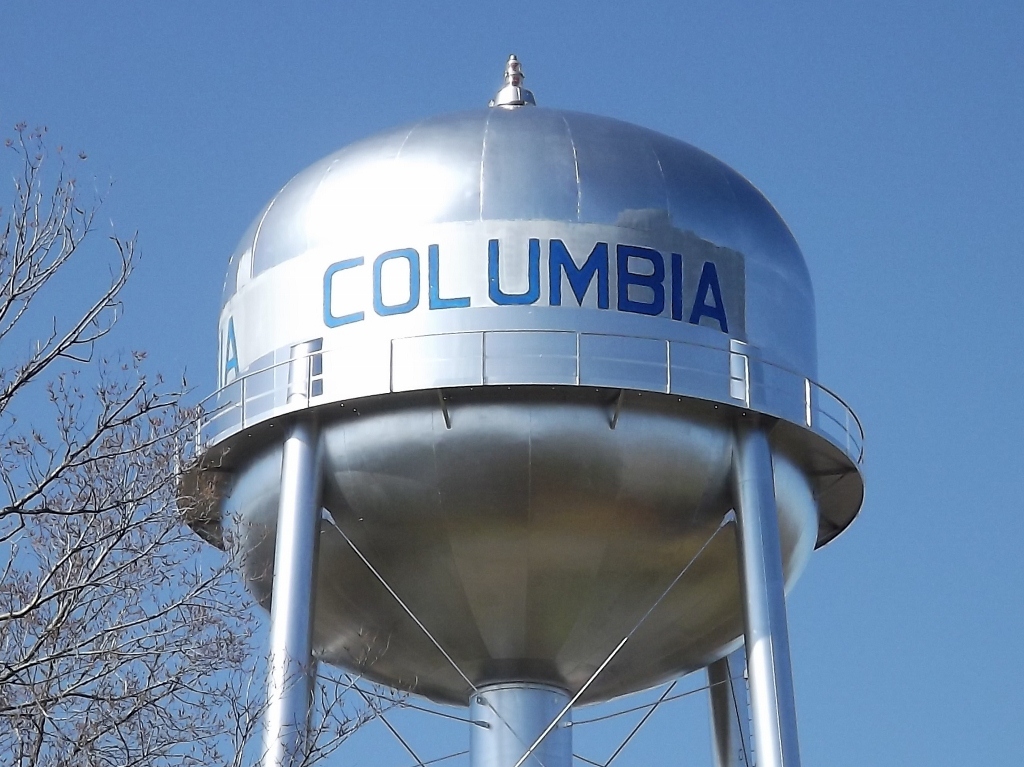 Columbia Water Tower Columbia, North Carolina