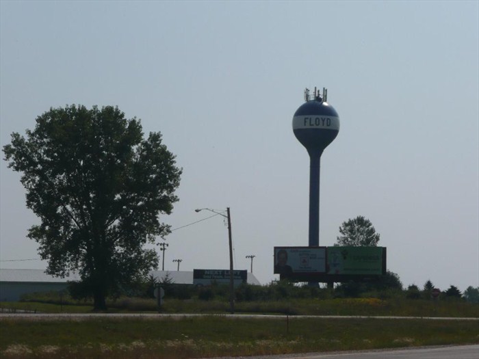 Floyd Water Tower Floyd, Iowa