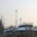 Вышка телерадиоцентра в городе Алматы