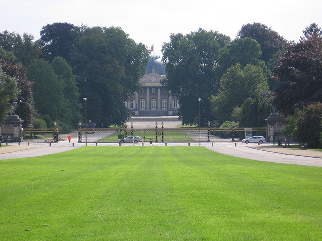 Het Koninklijk Kasteel Van Laken Brussel Stad