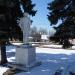 Демонтированный памятник В. И. Ленину в городе Синельниково