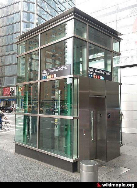 59th Street – Columbus Circle Subway Station Elevator (1,2,A,B,C,D ...