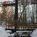Деревянный  мостик в городе Обнинск
