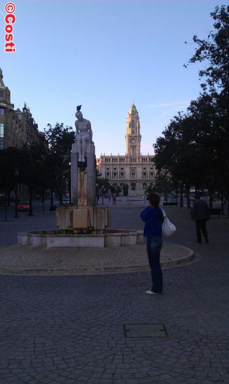 Statue Naked Girl The Youth Porto