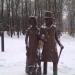 Скульптурная группа  «Молодые дворяне» в городе Дмитров