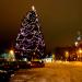 Peter's square in Narva city