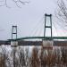 Вантовый мост Киришского биохимического завода в городе Кириши