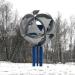 Бывшая стела в городе Луховицы