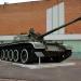 Танк Т-55 в городе Луховицы